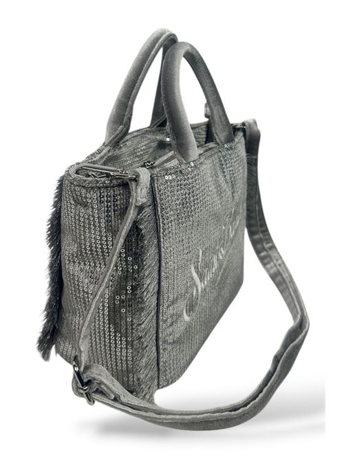  MC2 Saint Barth | VANITY MINI VELVET PAILLETTESAR EMB